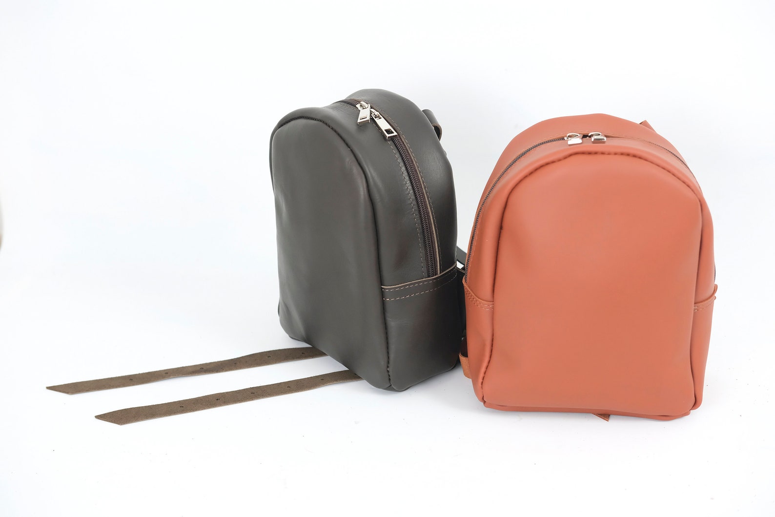 Small Leather Backpack / Leather Backpack / Leather Backpack Etsy