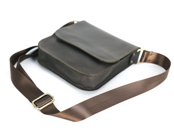 Men Leather Bag, Small Messenger Bag, Shoulder Bag Men, Leather bag men, Leather bag, Mens leather bag, men leather purse, small leather bag