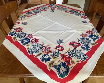 Vintage Tablecloth~Bright, Bold andBeautiful