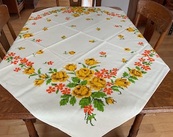 Vintage Tablecloth New Old Stock