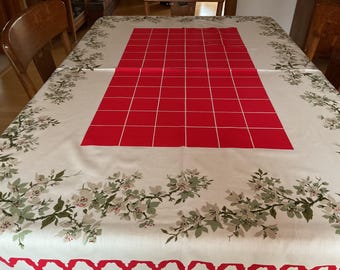 Vintage Linen Tablecloth EXCELLENT