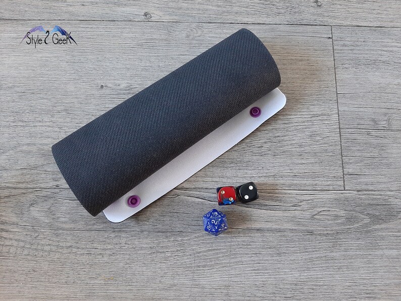 Dice-tray dice track 666 star wars flexible gift geek role-playing and board games transportable by Style2Geek
