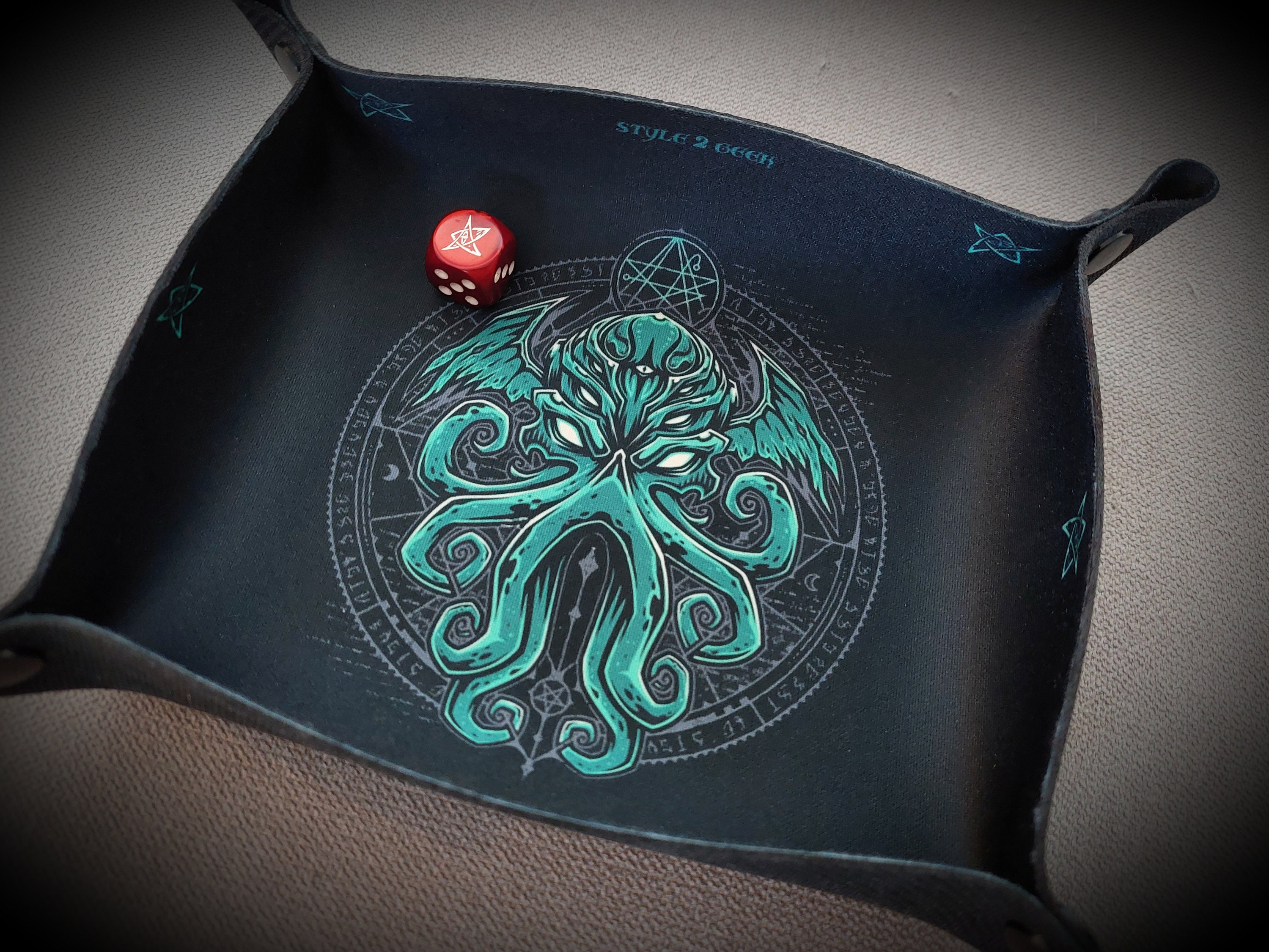 Dice-tray Track elder Cthulhu Lovecraft | Etsy