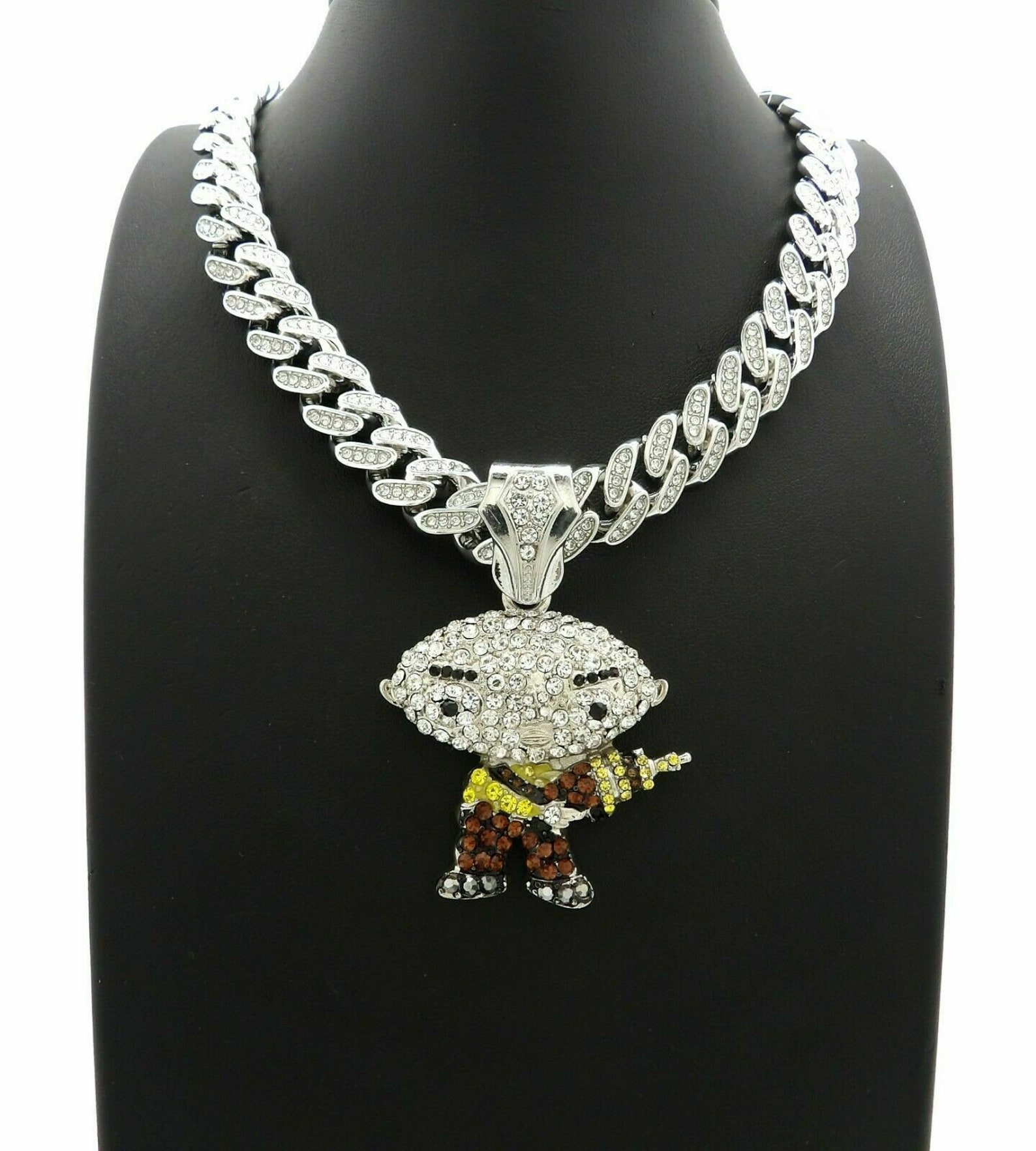 Iced out stewie pendant Outlet