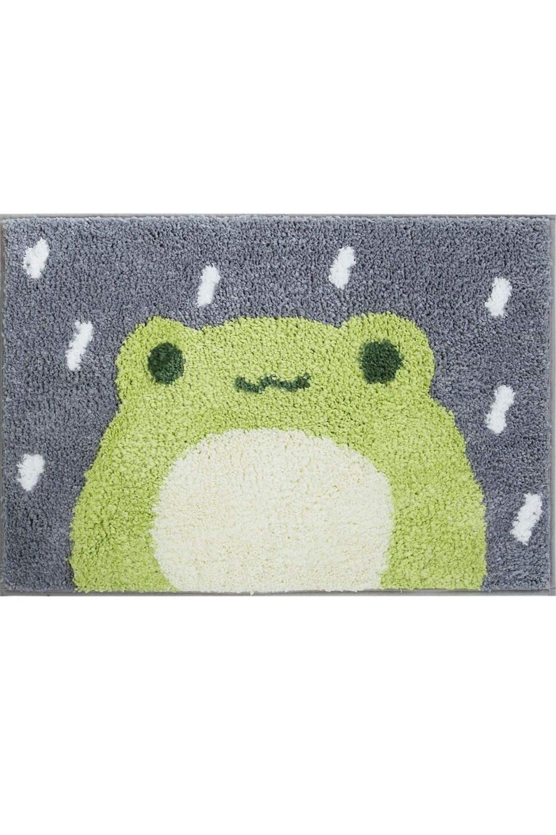 Frog Bath Mat Cute Shower Rug Carpet Anti Slip Bathtub Carpet Etsy