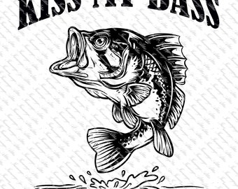 Download Kiss My Bass Svg Etsy
