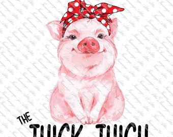 Ich habe nicht die dicke Oberschenkel Leben - humorvolle Schwein - digitales Bild Instant Download, PNG, Sublimation Grafiken - 22795
