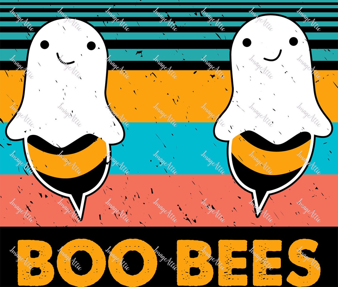 Boo Bees Digital Image Instant Download PNG Sublimation - Etsy