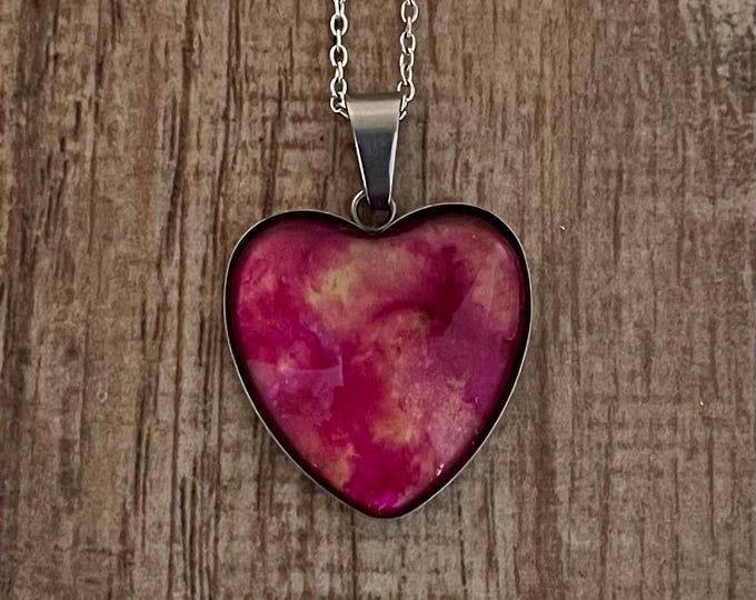 Valentines Heart Pink Azalea Blossom