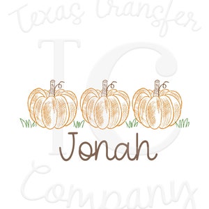 boys sketch pumpkin trio sublimation heat transfer, cotton tshirt transfer, ready to press heat transfer, kids fall shirt transfer
