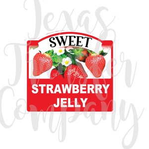 Smuckers Label Svg - Etsy