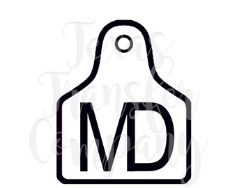 Download Cow Tag Transfer Etsy