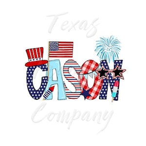 boys 4th of July custom alpha name sublimation transfer, cotton tshirt transfer, custom name transfer, kids patriotic name transfer