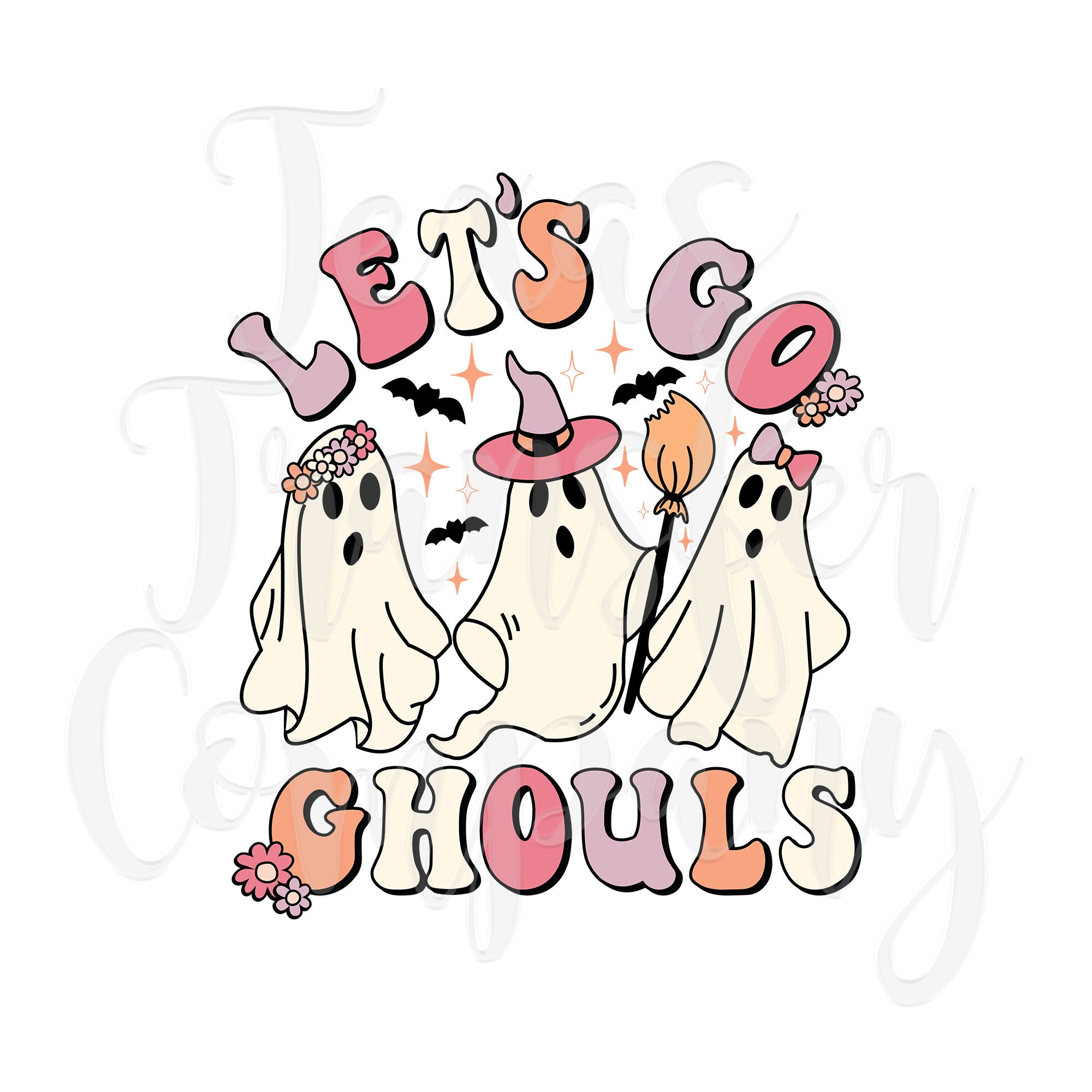 Birthday Ghoul Let's Go Ghouls Halloween Graphic by Digital Click Store ·  Creative Fabrica