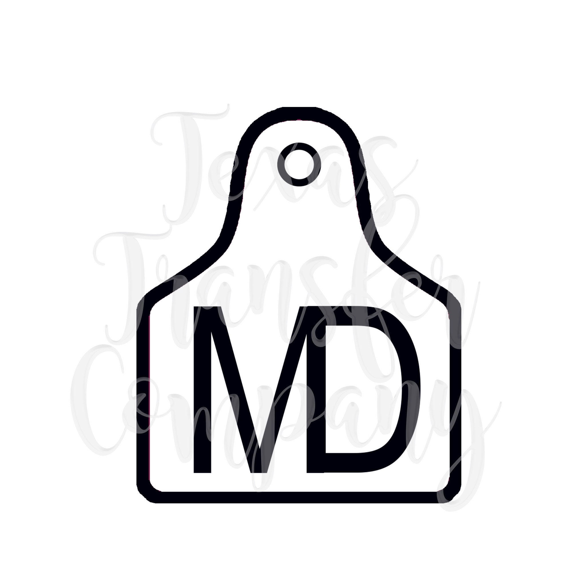 Customized Brand Ear Tag Logo Sublimation Transfer Cotton Etsy