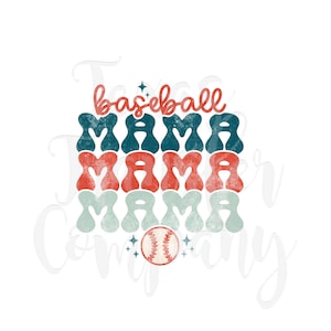baseball mama sublimation transfer, cotton t-shirt transfer, baseball mom transfer, game day shirt, team spirit transfer