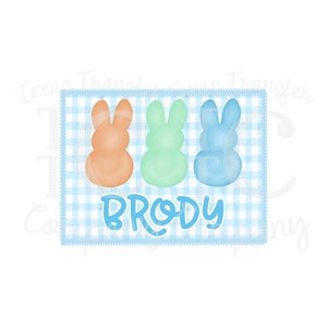 Easter Sublimation Transfer Print, Boys Easter T-shirt Transfer, Ready To press transfer, easter peeps t-shirt, cotton poly tshirt