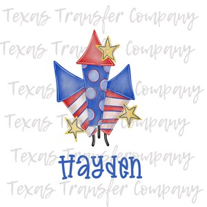 4th of July sublimation transfer, ready to press tshirt transfer, fireworks, personalized 4th of July shirt, sublimation