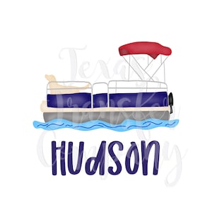 boys pontoon boat sublimation transfer ready to press, kids cotton tshirt transfer, personalized pontoon boat tshirt transfer, dog on boat
