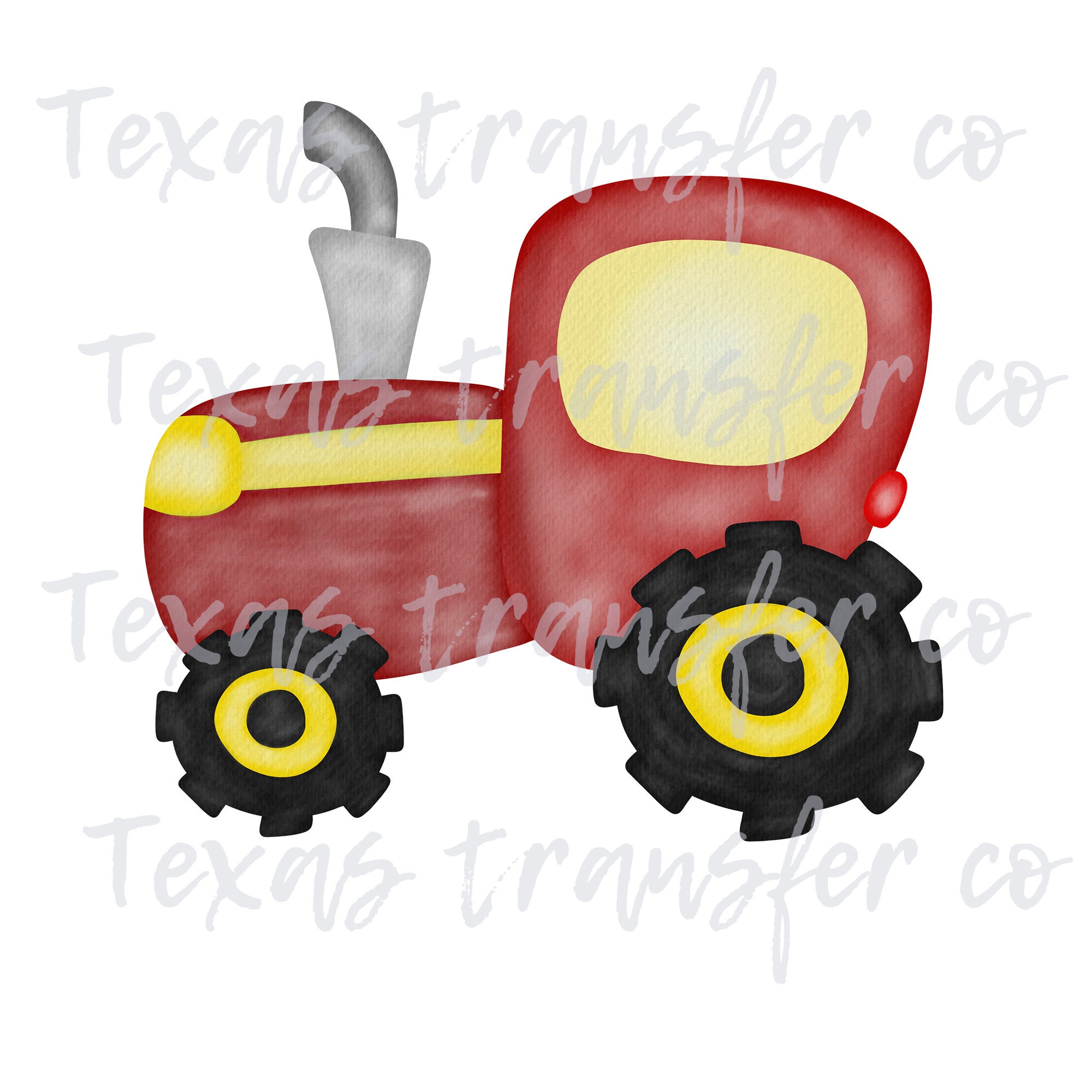 Personalized Tractor Sublimation Transfer Ready to Press - Etsy Australia
