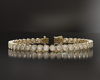 ラボグロウン ダイヤモンド ブレスレット レディース プレゼント 女性 40代 50代 ブランド ラボグロウン ダイヤモンド ブレスレット レディース k14