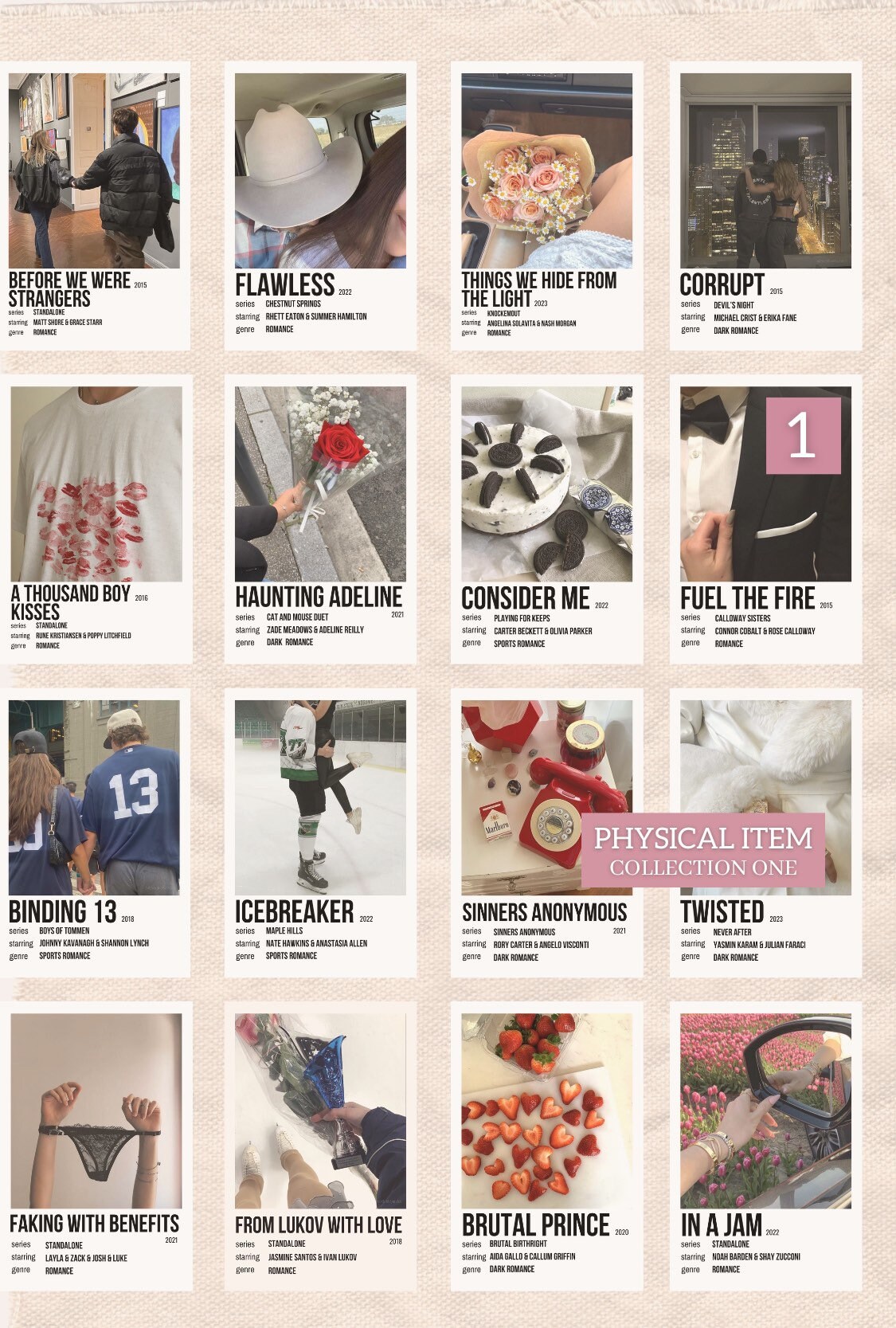 Book Aesthetic Poster one Tiktok Books Book Polaroid - Etsy