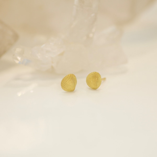 Prachtige hart oorbellen in 18 karaat goud - geelgoud, roségoud of witgoud - handgemaakt - prachtig cadeau-idee