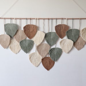 King Size Macrame Wall Hanging: Boho Headboard Decor (60x30 Inches)