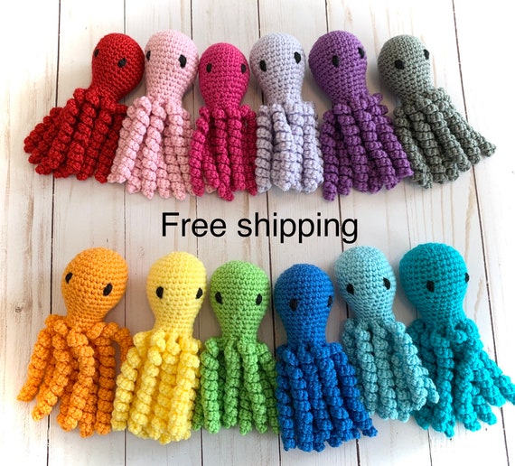 premature baby octopus toy