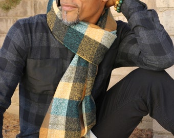 Dorian Gingham Scarf