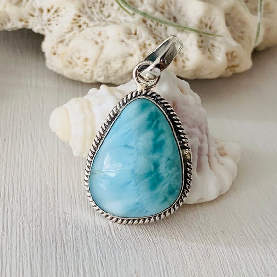 Larimar Dolphin Cove Pendant Larimar Dolphin Cove Pendant