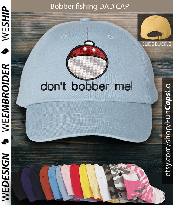 Bobber Fishing Hat Cool Cap Design Embroidered Hat 
