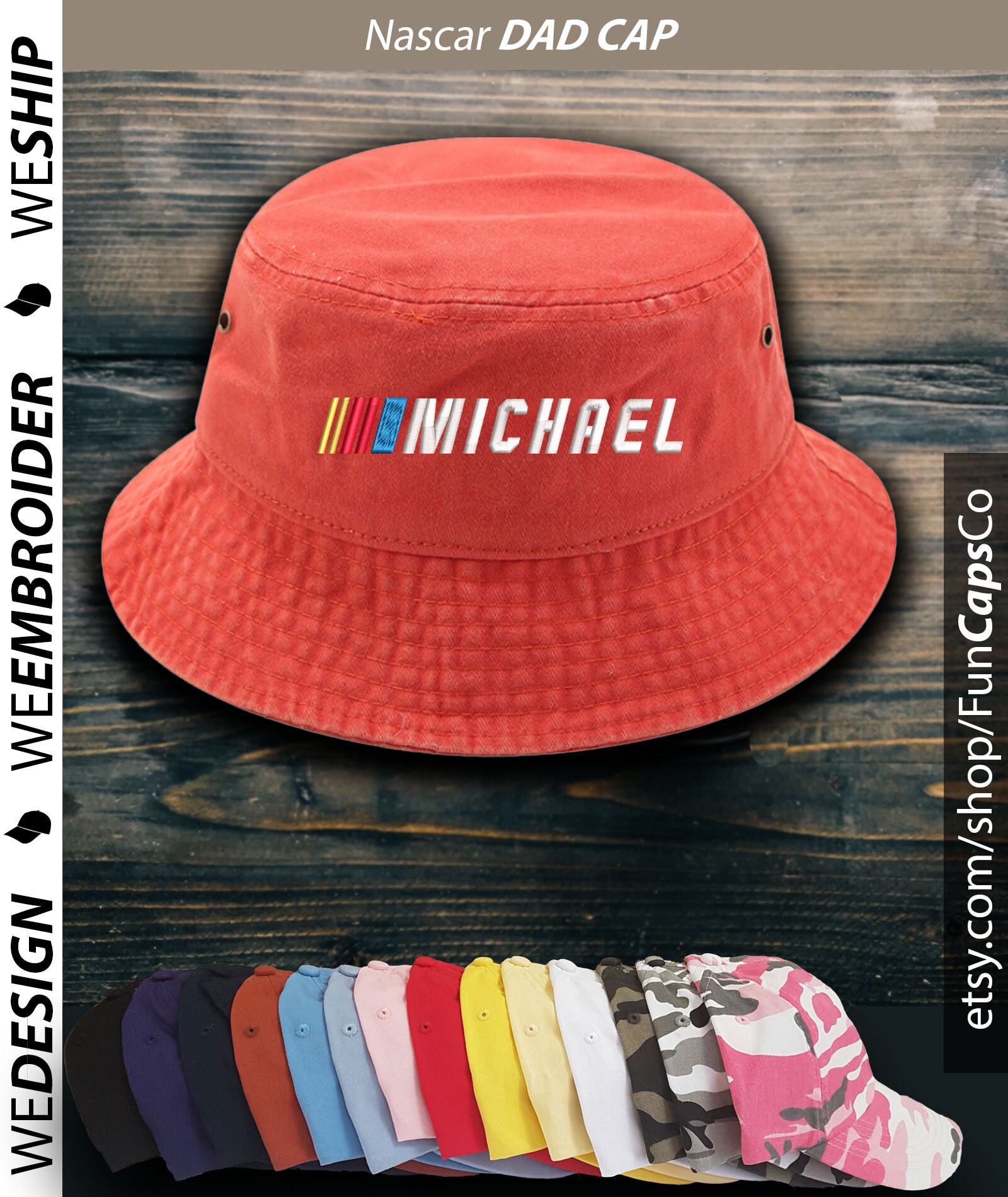 Nascar bucket hat sale