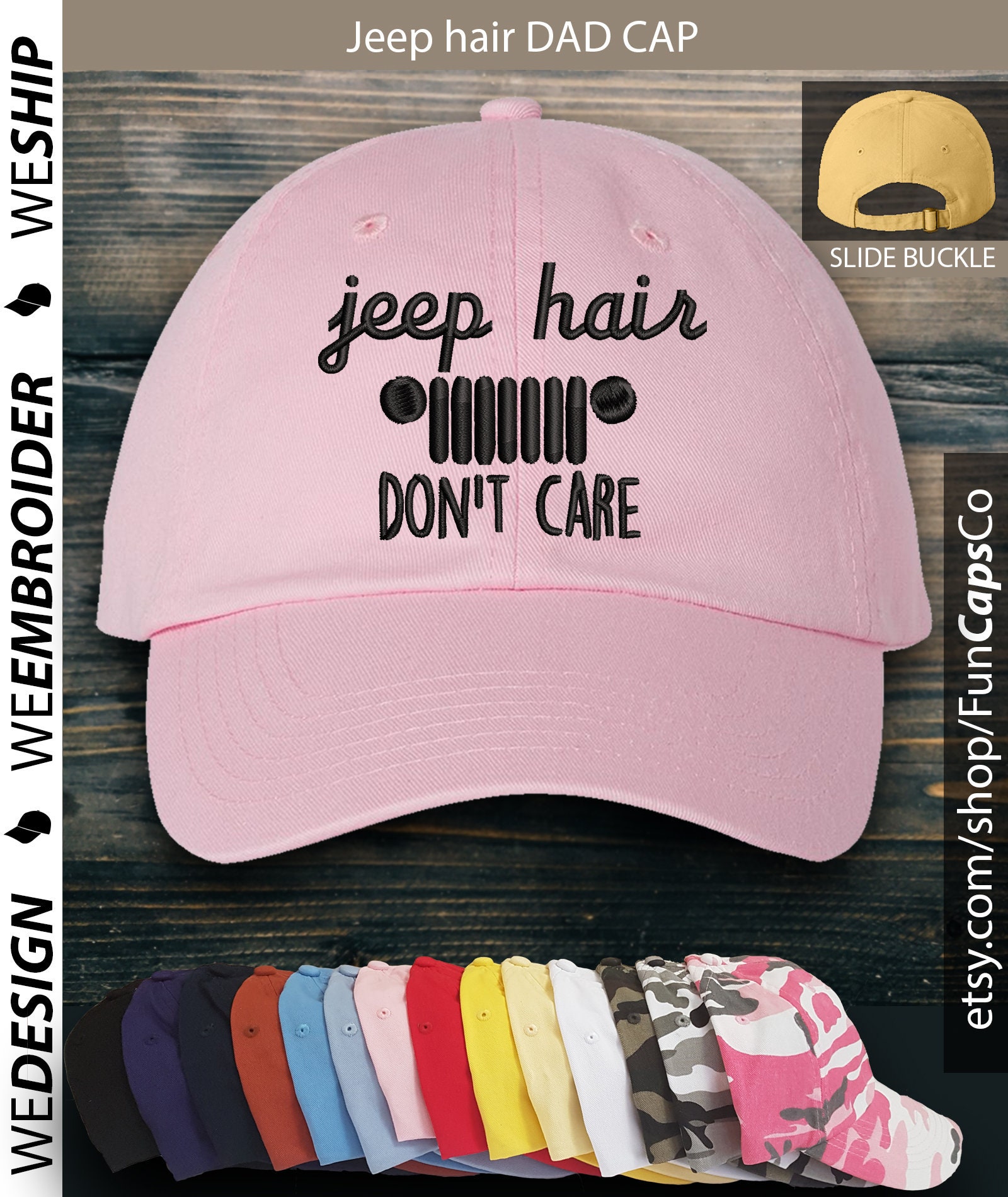 Jeep Hair Hat Inspirational Cap Design 