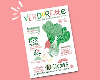 Mini Zine “Verdurette” #2 (April-May-June)