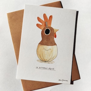 Carte Postale "Butternut" (+enveloppe)