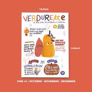 Mini Zine Verdurette 4 October-November-December image 2