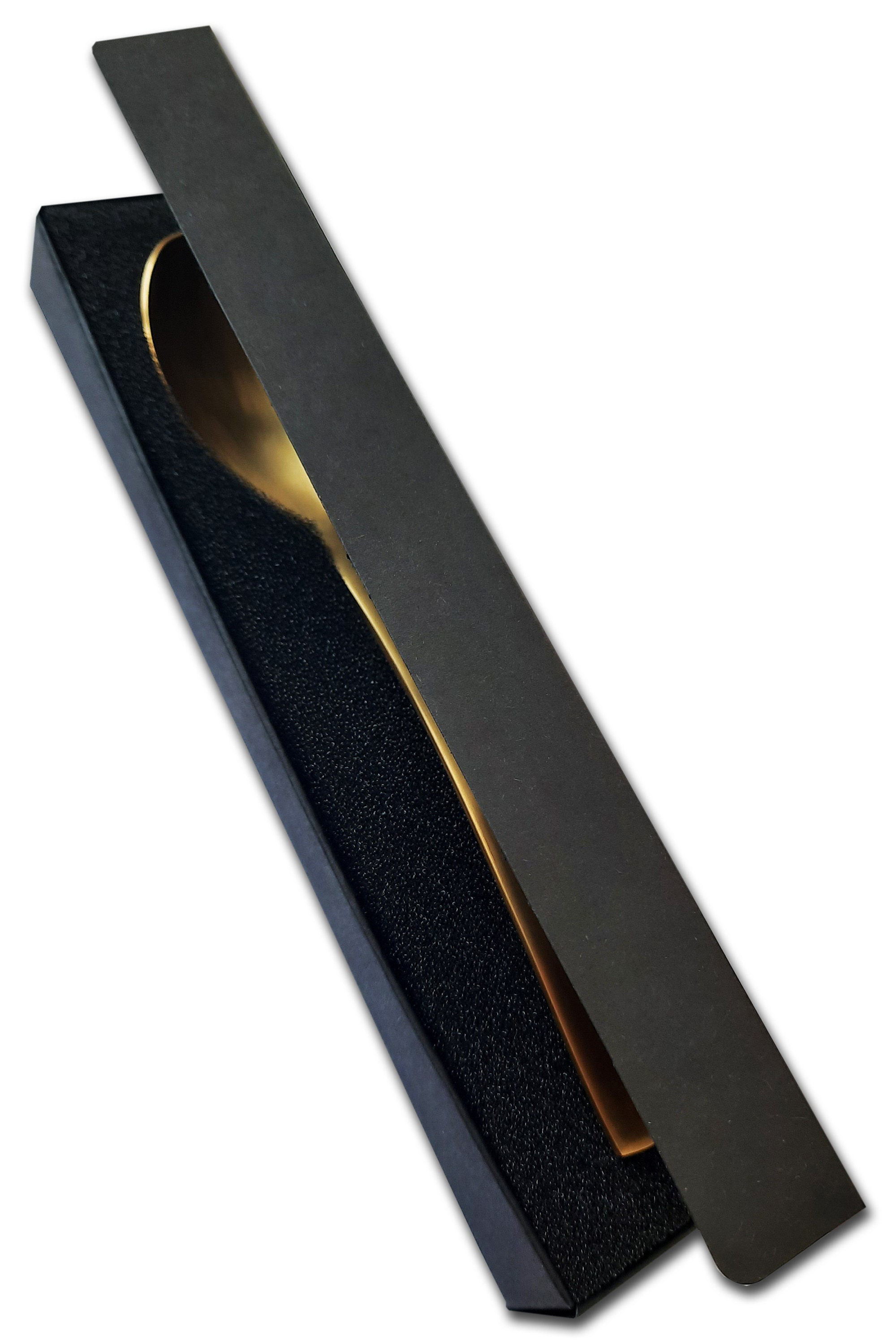 Spoon Gift Box Spoon With Engraving Desired Text Gold or Silver Your Name Text ...