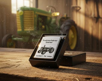 Zippo Feuerzeug Mit Traktor-Gravur – Personalisierbar, Windfest, In Zippobox