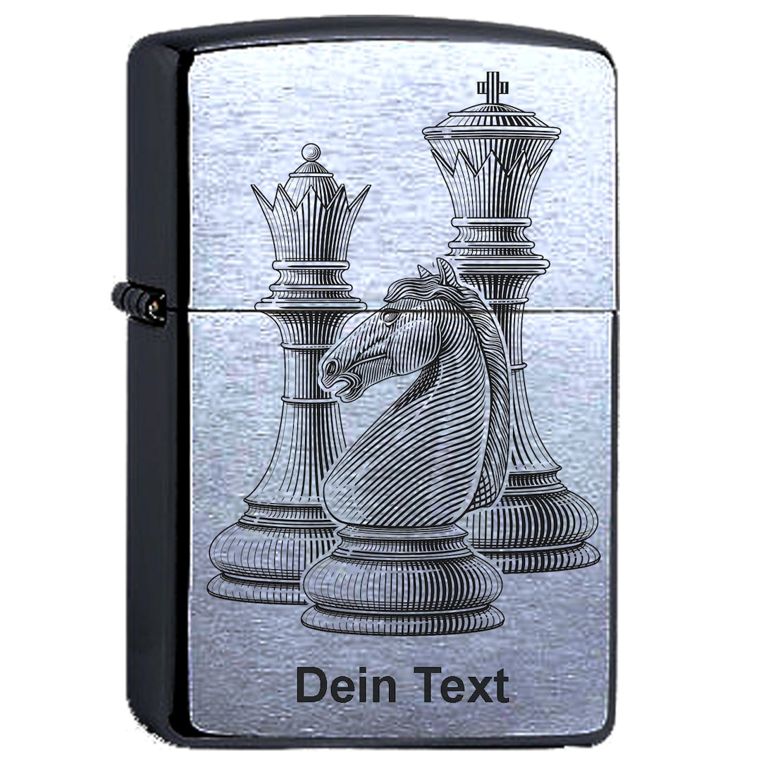 Chess Pieces Laser Engraving Chess Personalized With Desired Etsy