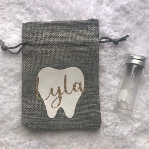 Tooth Fairy Bag, tooth holder