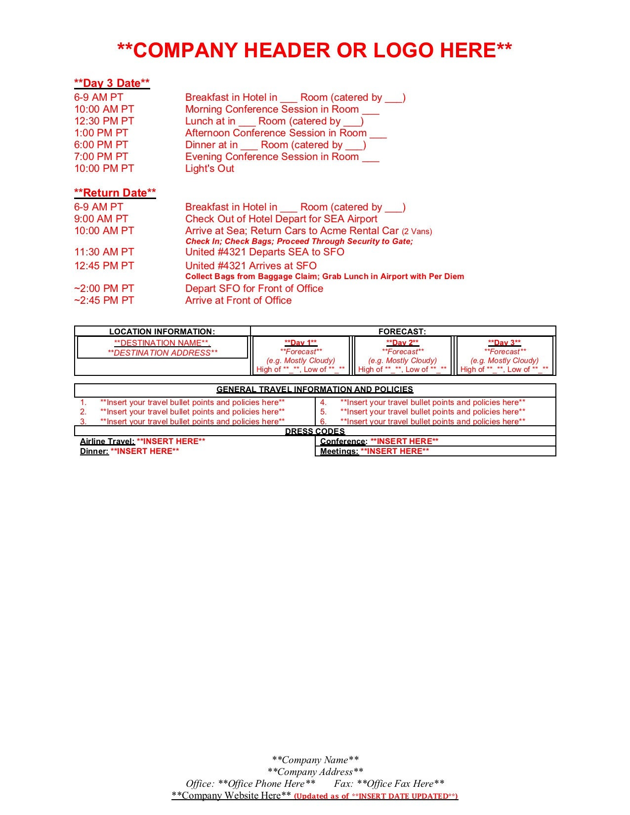 How Do I Create A Travel Itinerary In Word How Do I Create A Travel Itinerary In Word