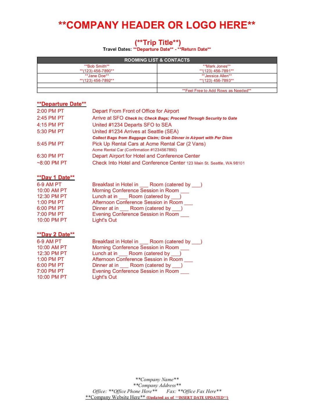 travel-itinerary-template-in-word-etsy