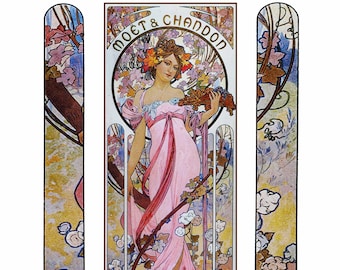 Alphonse Mucha "White Star" Art Nouveau Poster Print