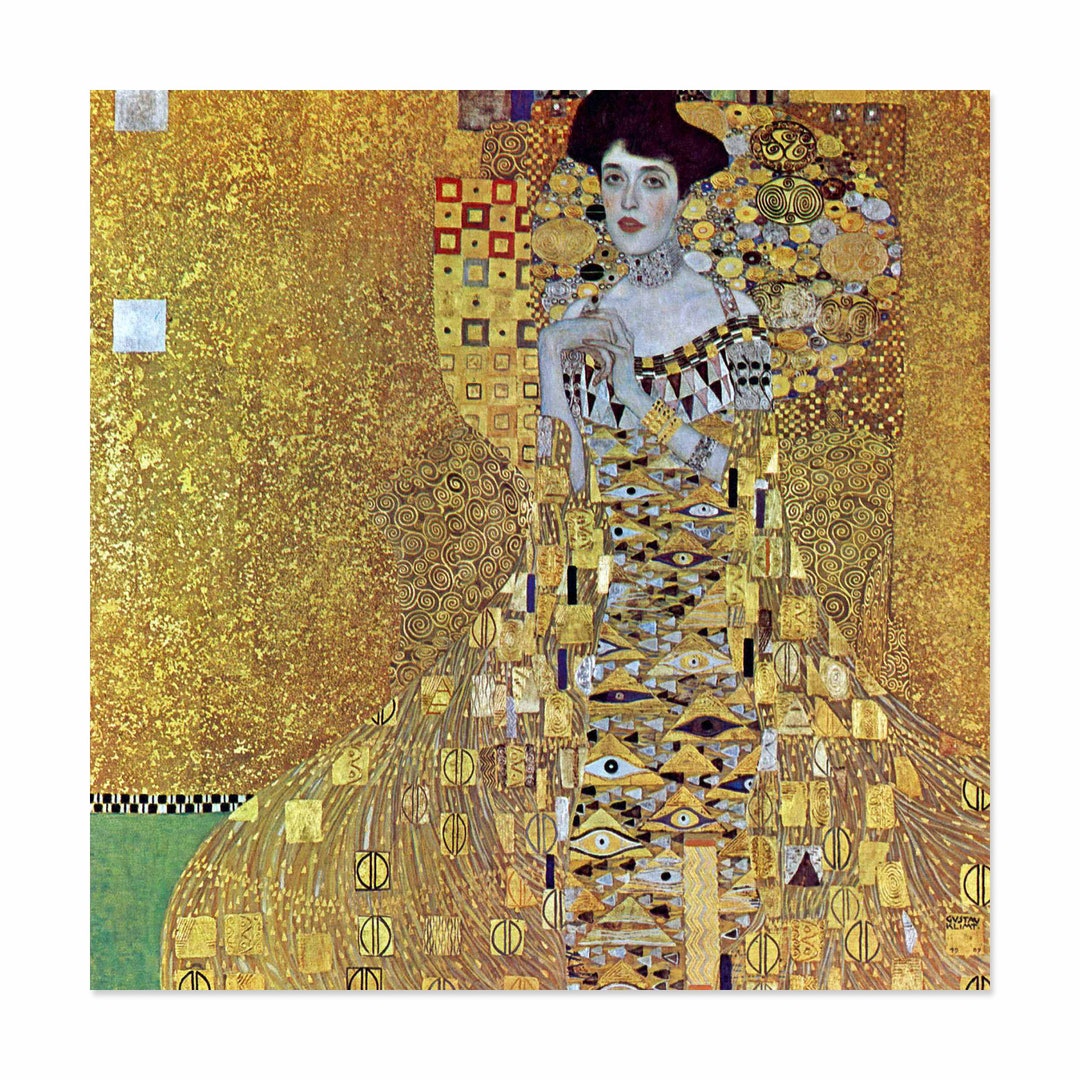 Woman in Gold Art Print: Gustav Klimt, Adele Bloch-bauer Portrait - Etsy