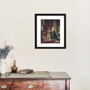 Pre-raphaelite Knight Art Print: Edmund Leighton Medieval Painting - Etsy