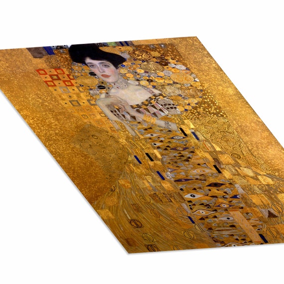 黄金の女 アートプリント：グスタフ・クリムトの複製画、歴史的芸術