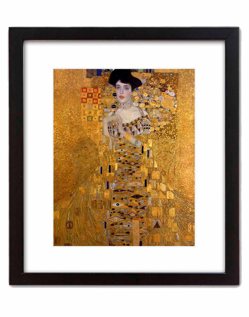WOMAN IN GOLD Unframed Wall Art Print Reproduction Gustav Etsy