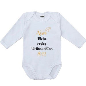 Baby body My first Christmas 2025, customizable