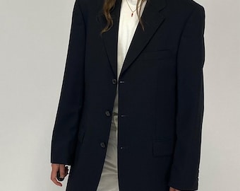 Classic Vintage black tailored blazer